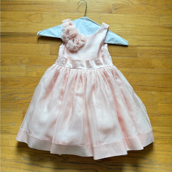 Janie and Jack Pink Formal Kids Dress - Picture 2 of 8